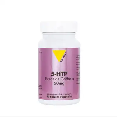Vitall+ 5-HTP Extrait de Griffonia 50mg Gélules végétales B/30